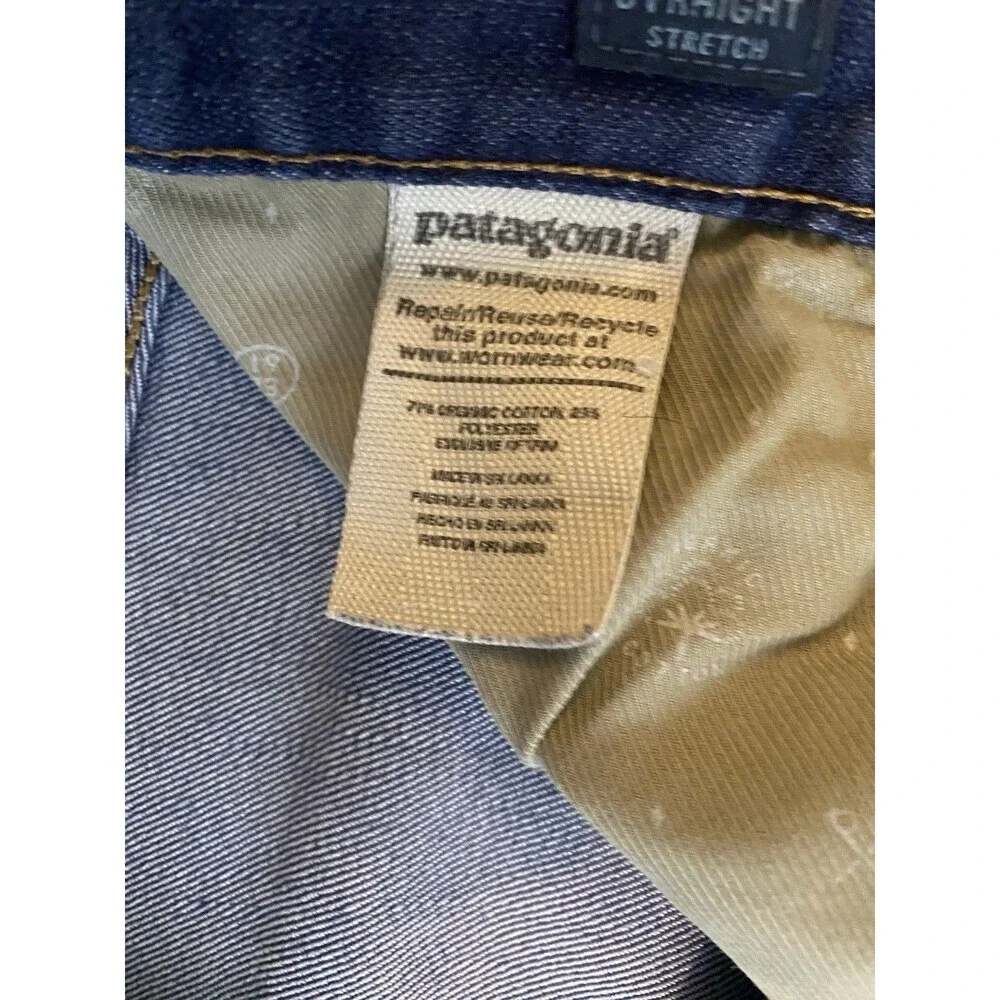 Patagonia Performance Straight Fit Men’s Jeans Size 32x32